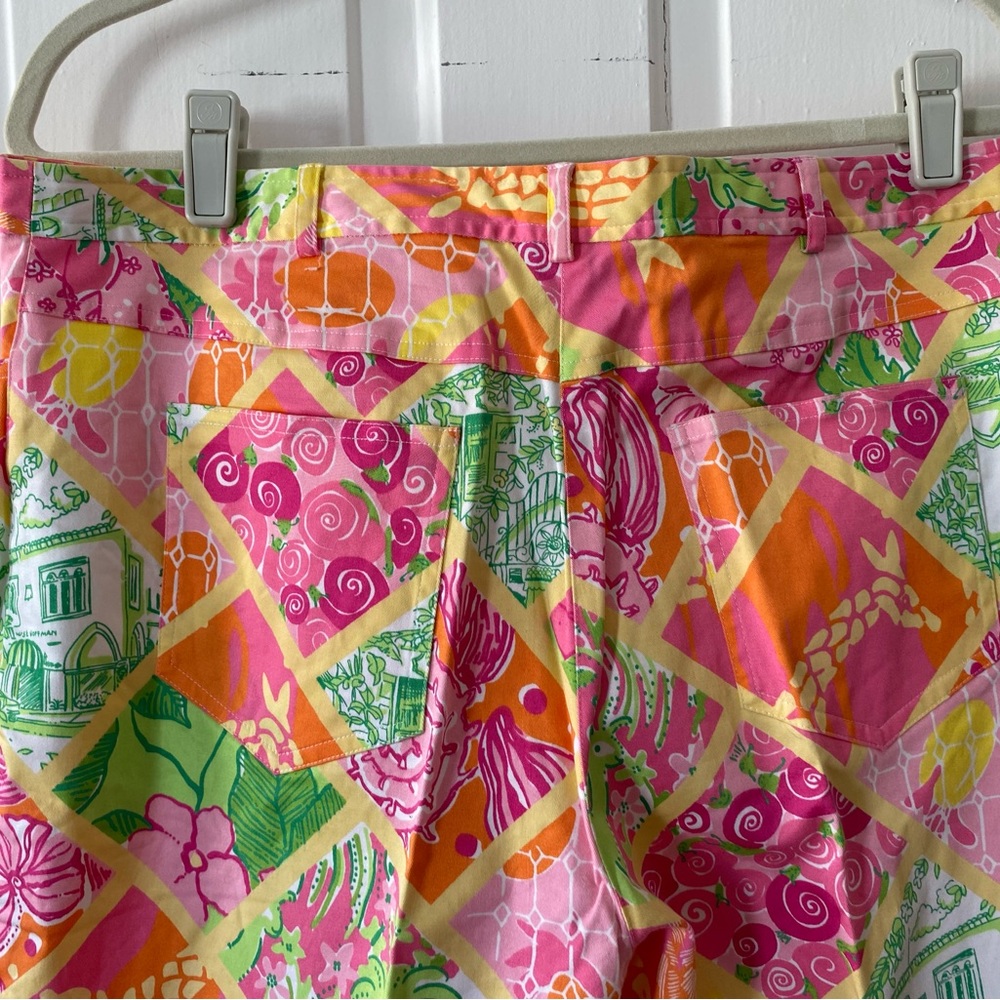 Lilly Pulitzer Print Capri Size 14 - Picture 11 of 11